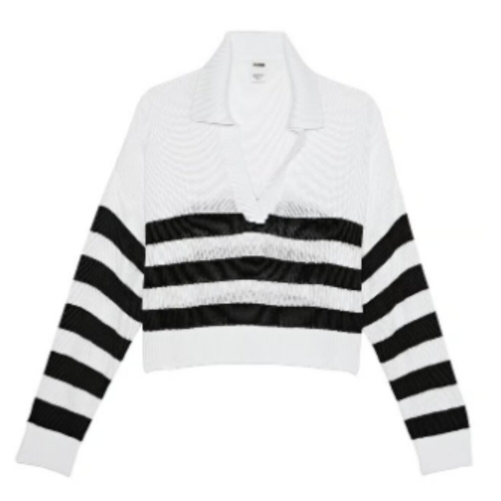 Victoria's Secret‎ PINK Sweater Size XXL Cambridge Knit Polo Academia Preppy